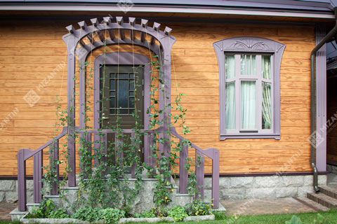 Остекление загородного дома в стиле Модерн