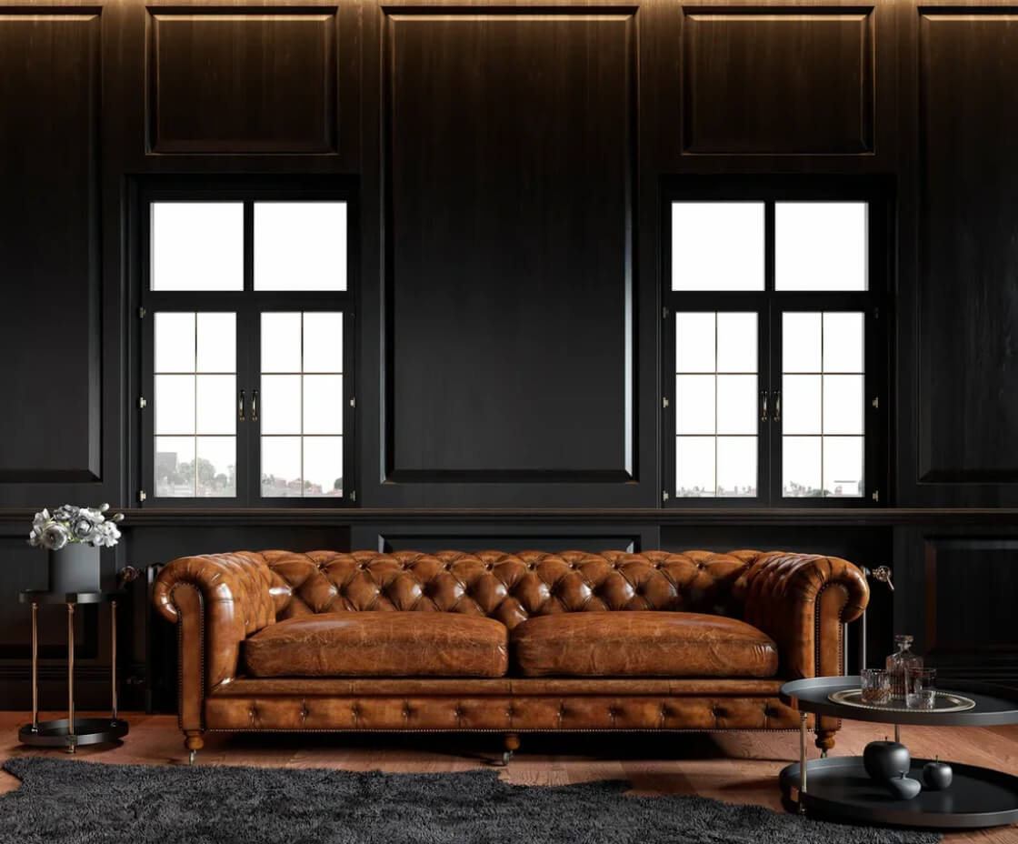 Деревянные окна в интерьере