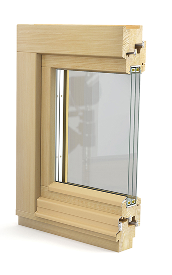 Конструкция деревянных окон MIZANTIN