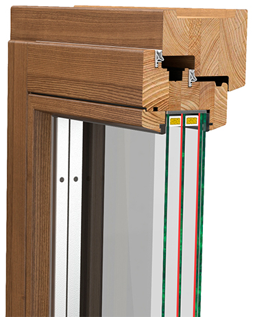 Стеклопакеты Premium для дубовых окон