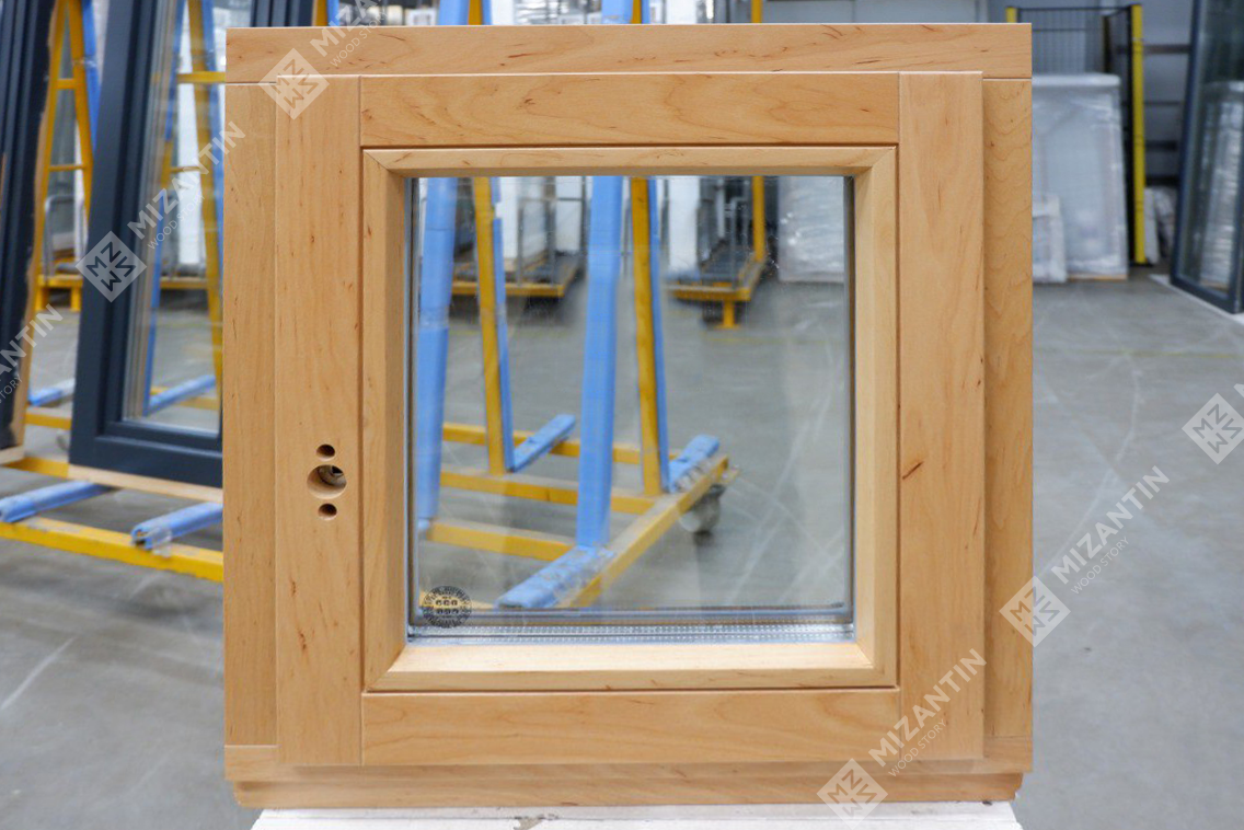 Окно из ольхи для бани и сауны. Производство MIZANTIN