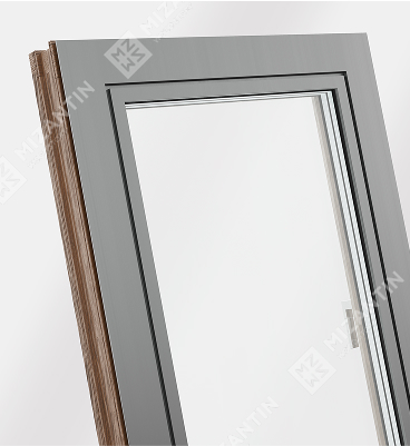 Дерево-алюминиевые окна для дома