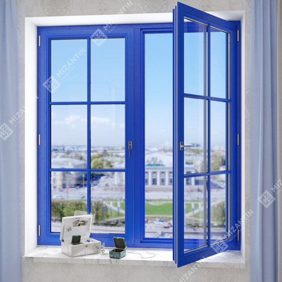 Деревянное окно Design Consa из материалов: Сосна Дуб Лиственница