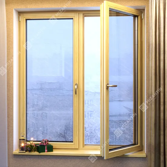 Деревянное окно Special Thermo+ из материалов: Сосна Дуб Лиственница