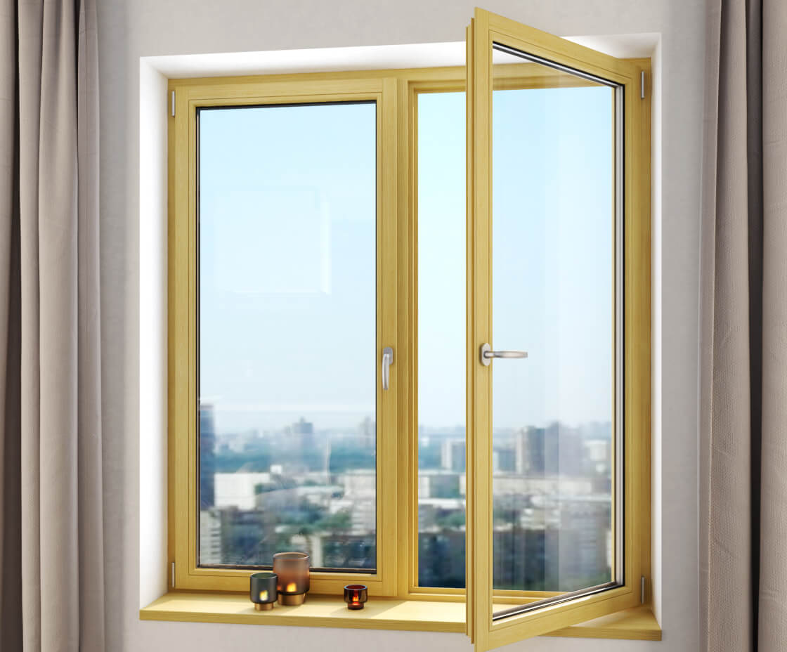 Окна из сосны