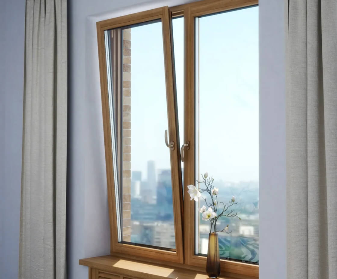 Деревянные окна в квартиру