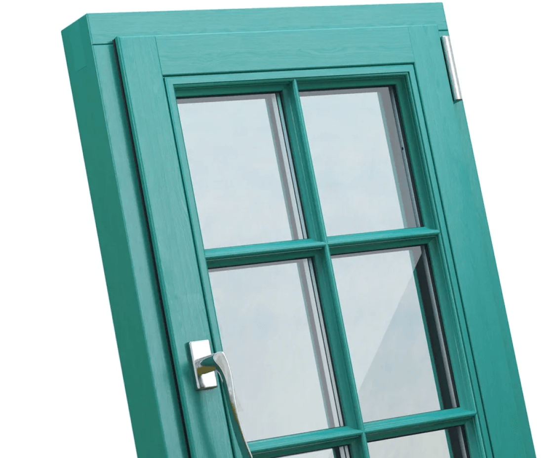 Деревянные окна с дюплексом