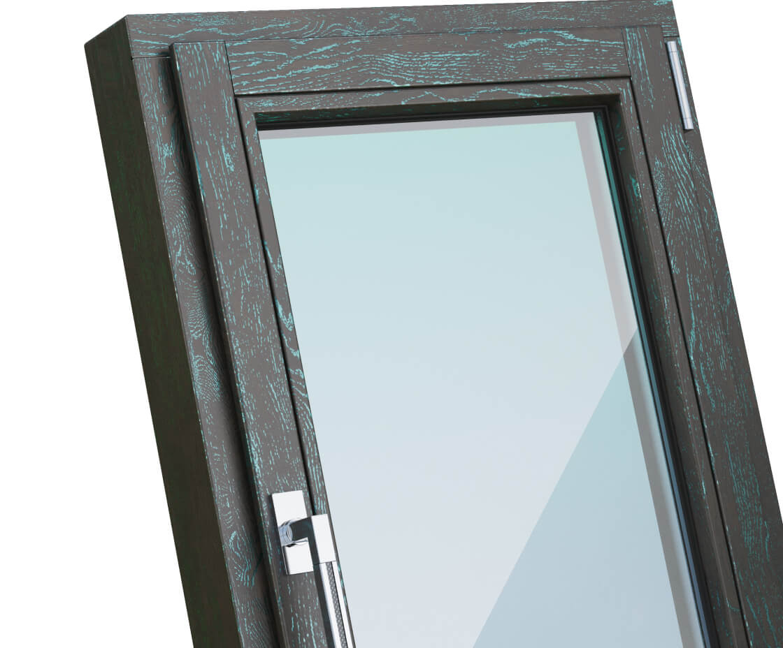 Деревянные окна Design Moderno