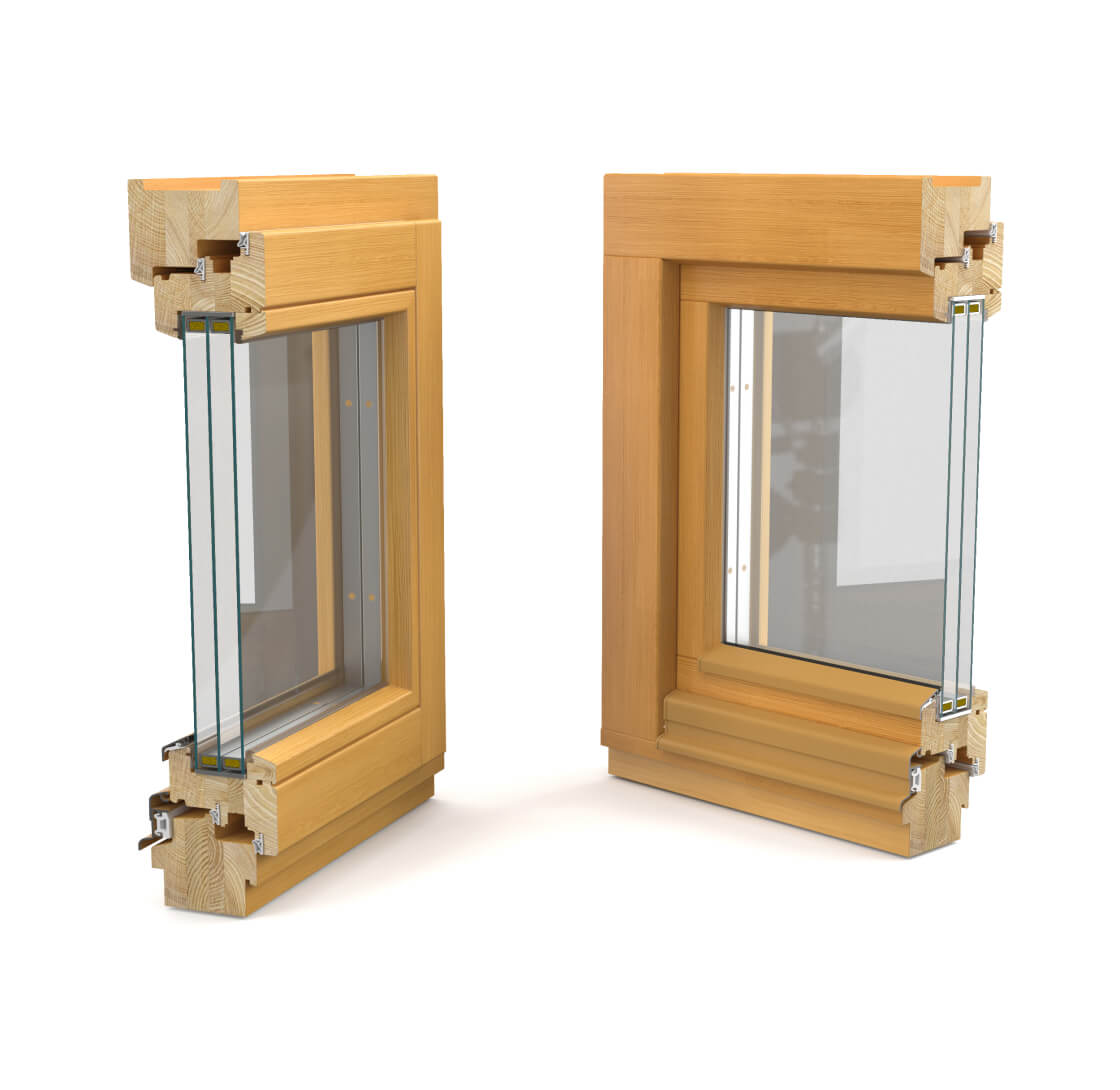 Деревянные окна Mizantin Thermo