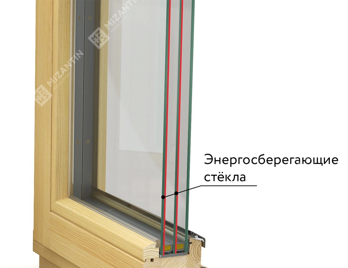 Энергосберегающий стеклопакет